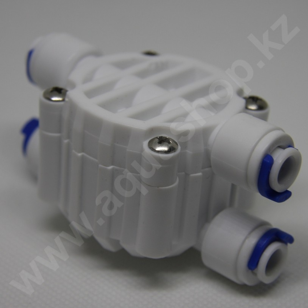 Четырёхходовой клапан Трубка 1/4" QT-29