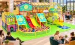 Детский игровой лабиринт «Ясный День» 80 м² (11,5*6,95*4 м)