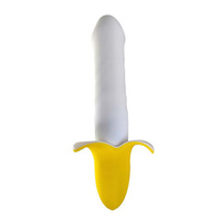 Мощный пульсатор в форме банана 19,5см Devi Banana Pulsator VD-101
