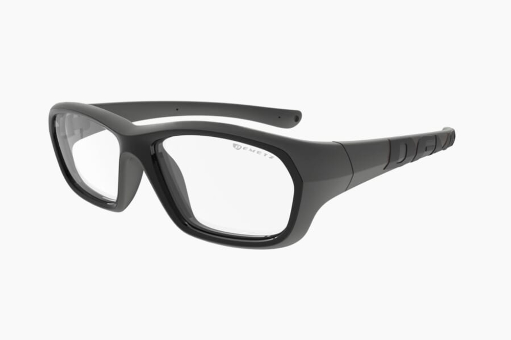 Спортивные очки с диоптриями Demetz Softness R / Grey Black / подростковые старше 10 лет