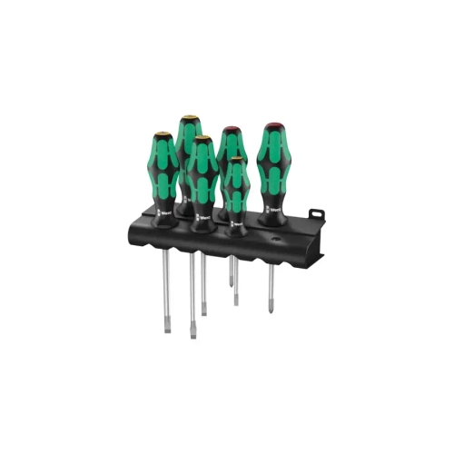 Набор отвёрток Kraftform Plus Lasertip + подставка WERA 05105650001
