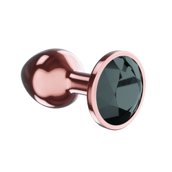Diamond Shine L - Анальная Пробка, Розовое Золото