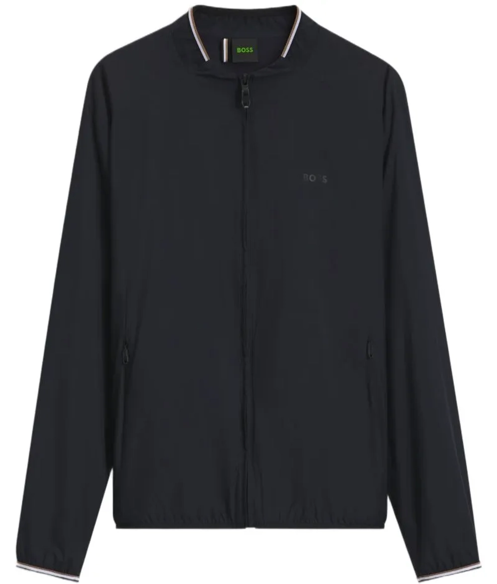 Мужская теннисная куртка BOSS TOC Game Casual - dark blue