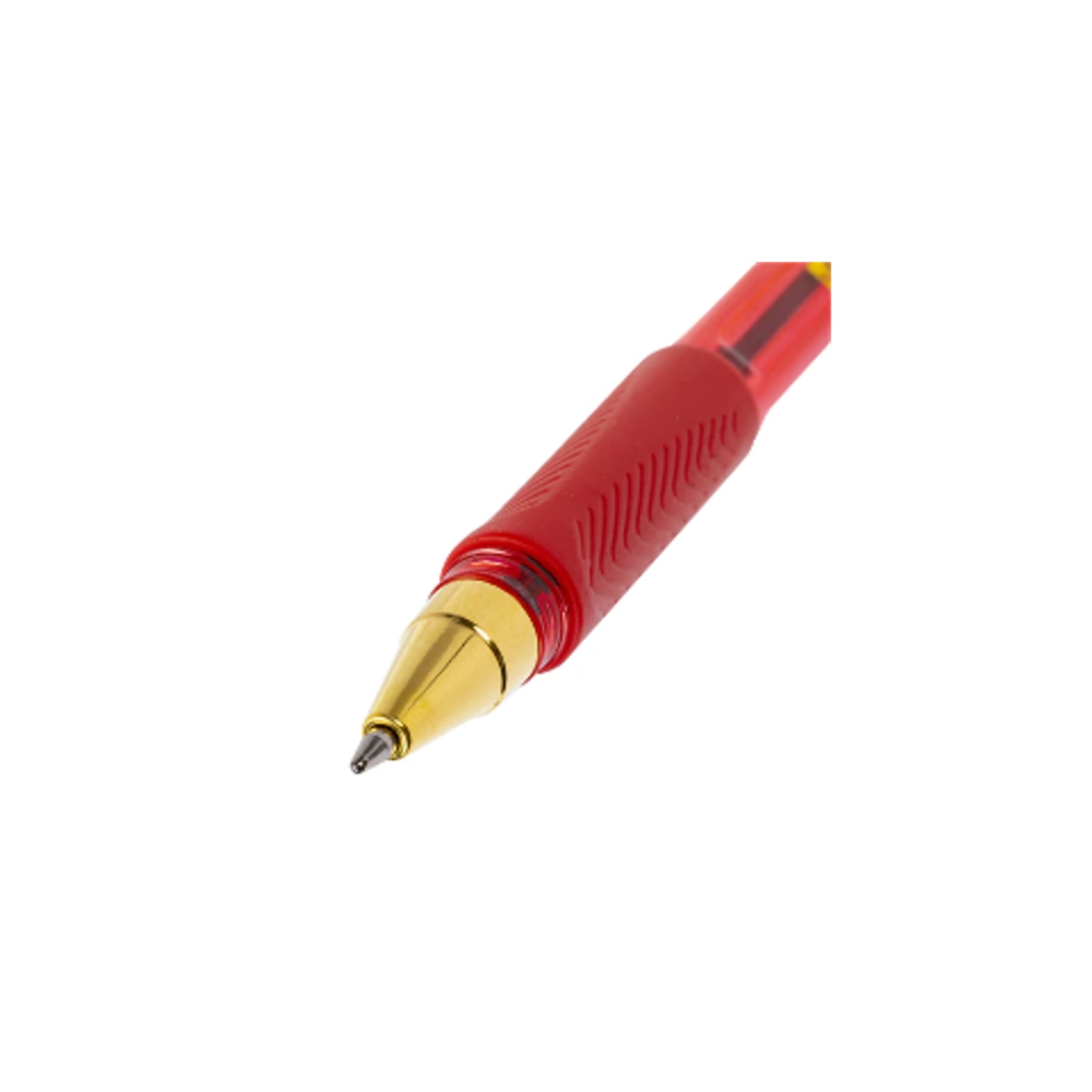Ручка BRAUBERG BP-GT GLD RED красная, 0,7 мм, линия письма 0,35 мм 144506