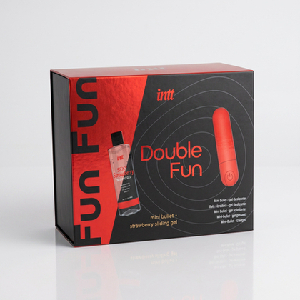 intt Double Fun - Набор вибратор+гель