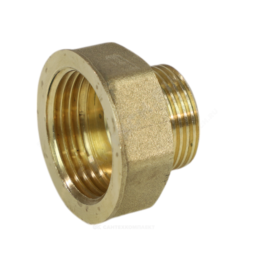 Переход латунь реборда Ду 40х32 (1 1/2"х1 1/4") ВР/НР LD LD.65.509.40х32