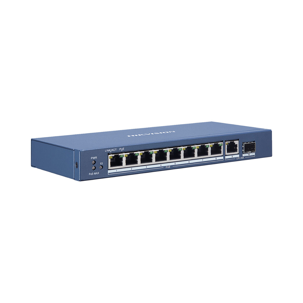 Коммутатор Hikvision DS-3E0510P-E(B)