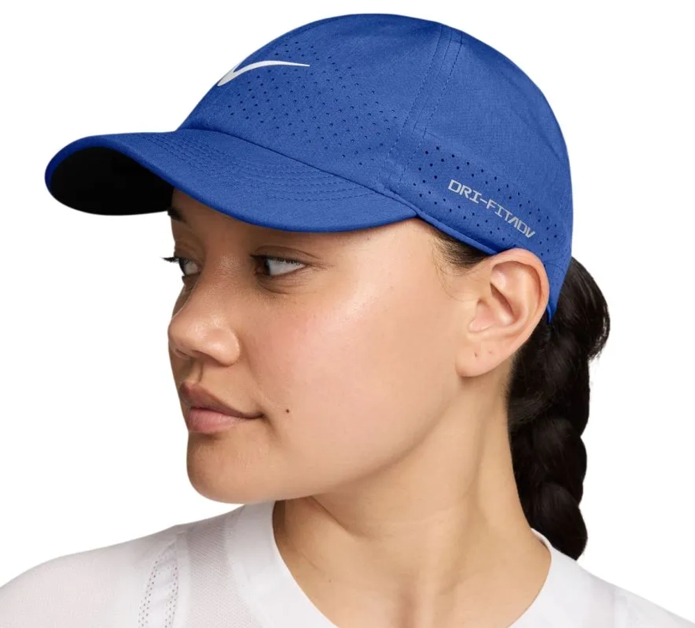 Теннисная кепка Nike Dri-Fit ADV Club Unstructured Tennis - old royal/white