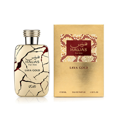 Rasasi Hawas For Him Lava Gold Eau De Parfum 100 ml (man)