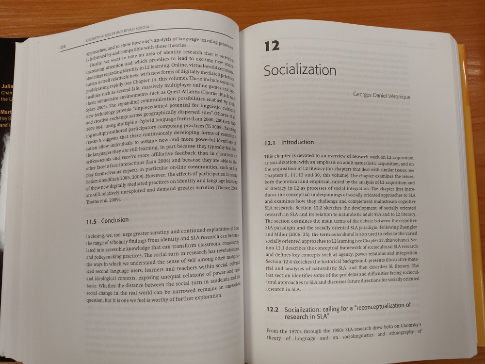 The Cambridge Handbook of Second Language Acquisition (Cambridge Handbooks in Language and Linguistics)