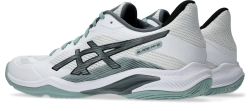 Мужские кроссовки для сквоша/бадминтона Asics Blade FF 2 - white/ocean haze