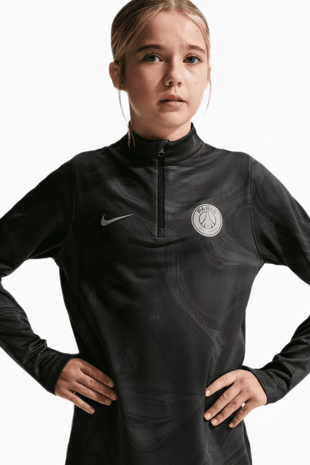 Кофта Nike PSG 26/27 Strike Junior - черный