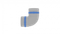Отвод 90° Flexag FL110-PP90