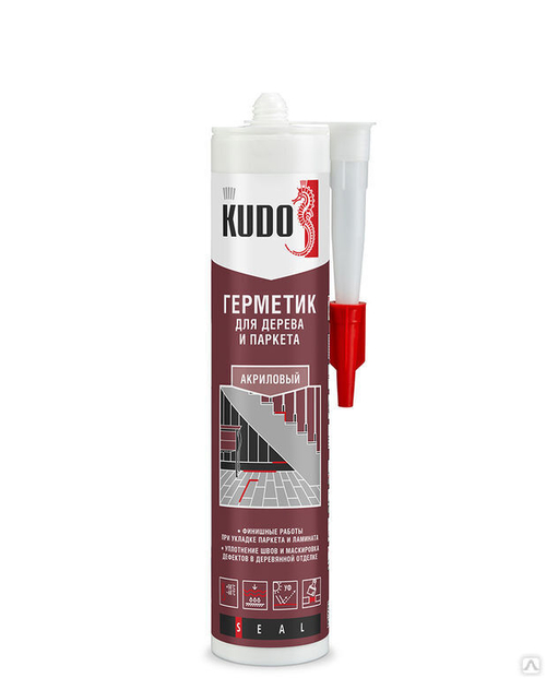 Герметик акриловый для дерева и паркета KUDO® Сосна KSK-315, 280 мл.