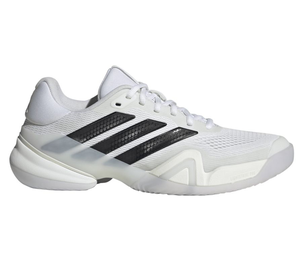 Мужские кроссовки теннисные Adidas Barricade 14 M - cloud white/core black/cloud white
