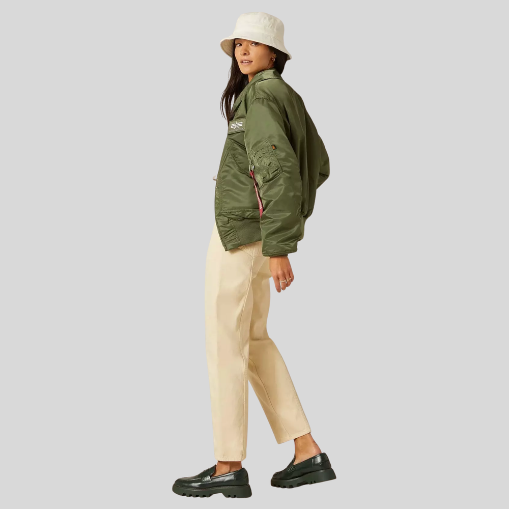 Куртка Alpha Industries CWU 45/P W Sage Green (Зеленая)