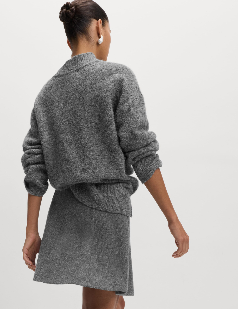 Мини-юбка из трикотажа T42005659 - Marks & Spencer