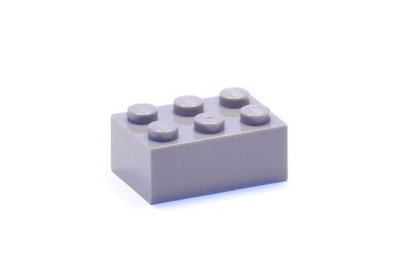 Lego Кирпич 2x3 (серый) 4211386