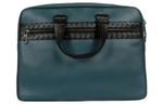 Bottega Veneta Leather Handbag, Shoulder Bag, Crossbody Bag Men"s Blue