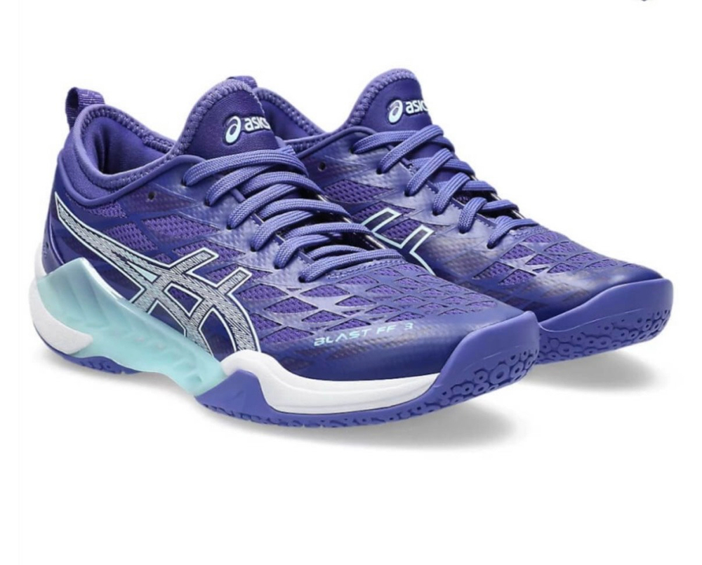 ASICS, Blast FF 3, Handball, EGGPLANT/ AQUAMARINE, WOMEN, US 10 /EUR 42 /UK 8 /СМ 26,5
