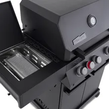 Газовый гриль Primeliner G3, 4 горелки (c ИК-горелкой), чёрный (комплектация Deluxe)