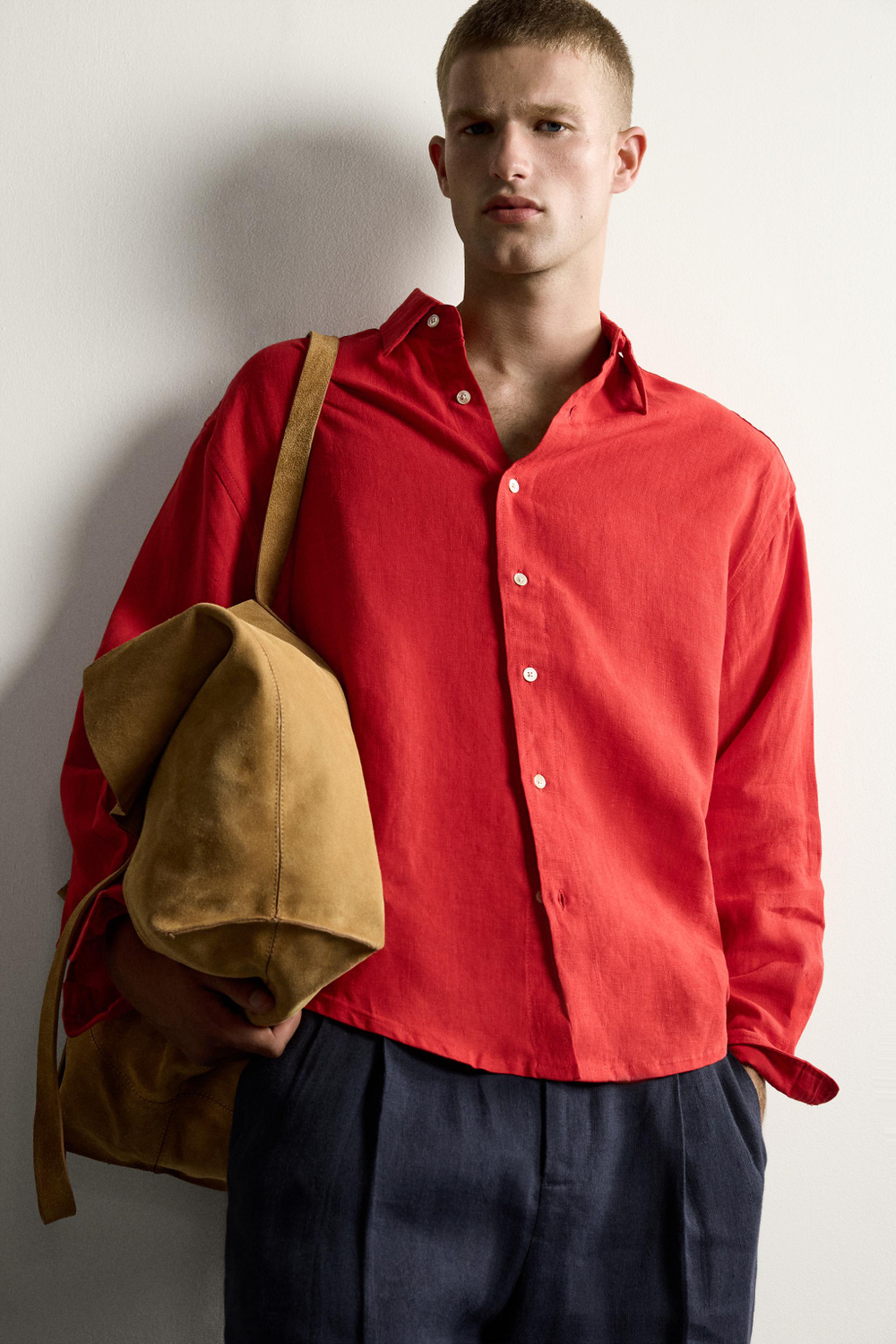 РУБАШКА RELAXED FIT ИЗ 100% ЛЬНА — ZARA · 2634/374