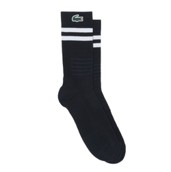 Skarpety tenisowe Lacoste Piqu_ Sport 1P - black/white