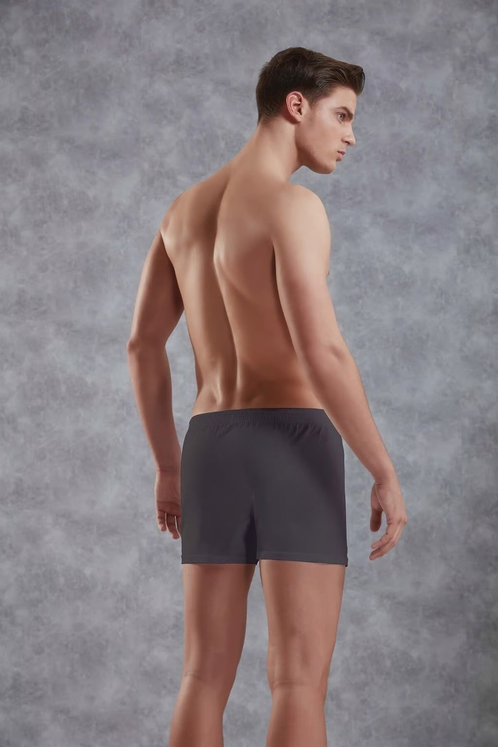 Хлопковые трусы-боксеры свободного покроя Doreanse Cotton Basic (Размер: S) (Цвет: темно-синий)