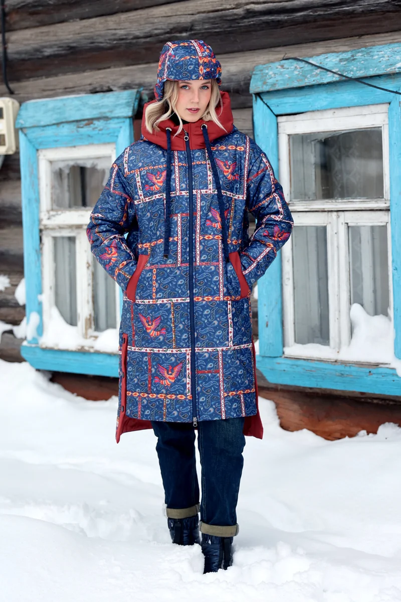 Полупальто "Фаберже. Масленица"