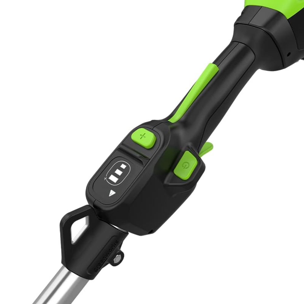 Триммер аккумуляторный Greenworks ST161S Арт. 2112307, 82V, 1,6 кВт, 43 см, бесщеточный, без АКБ и ЗУ