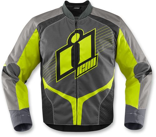 Купить Мотокуртка Текстильная Icon Overlord Jacket / Салатовый