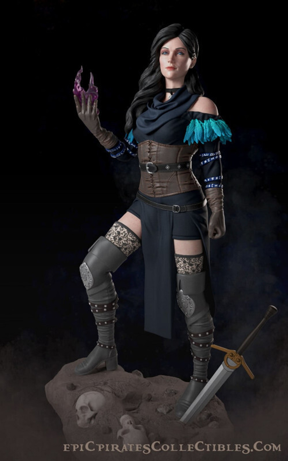 the witcher Yennefer Йеннифэр Ведьмак Коллекционная Фигурка Аниме