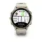 Forerunner 970 (серые, золотистый титановый безель, с серым/индиго ремешком)