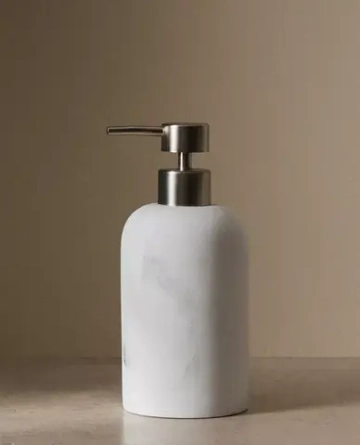 ZARA HOME ДОЗАТОР МЫЛА С МРАМОРНЫМ УЗОРОМ, СЕРЫЙ
