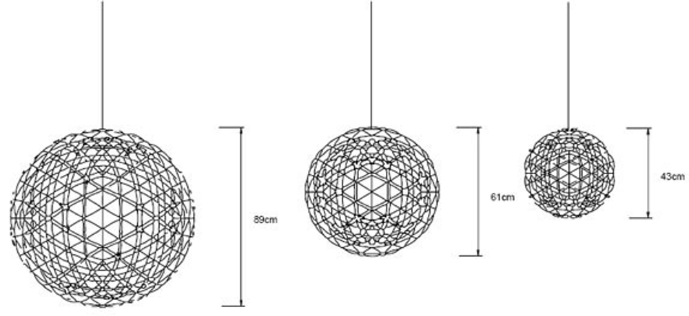 Люстра MOOOI Raimond 89 cm