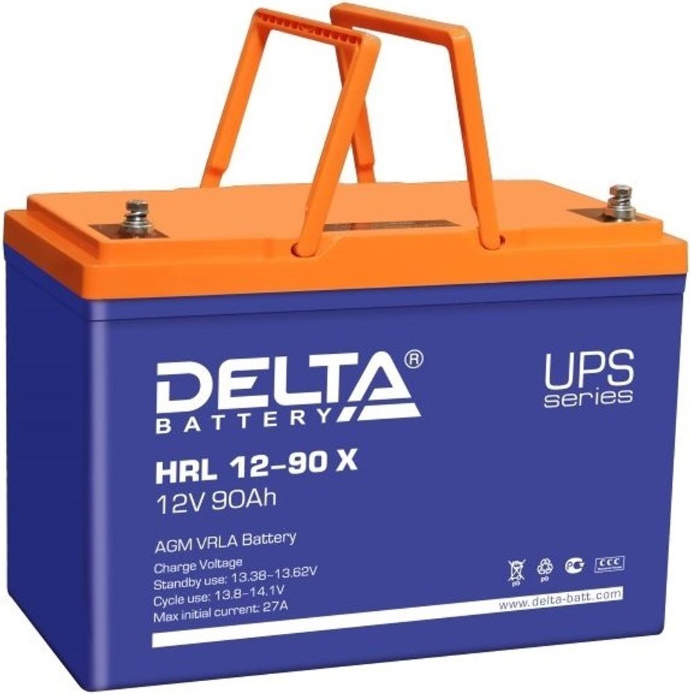 DELTA HRL 12-90 X аккумулятор DELTA HRL 12-90 X аккумулятор