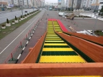 Зимняя горка Савушка Зима 12 с местом для хранения