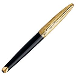 Waterman Carene Essential Black GT перо F (S0909750)