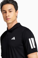 Футболка adidas Club Tennis 3-Stripes Polo - черный