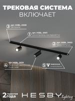 Комплект трековый Hesby Lighting Skylite No3 HSBL_kompl_S003_NI1B4K