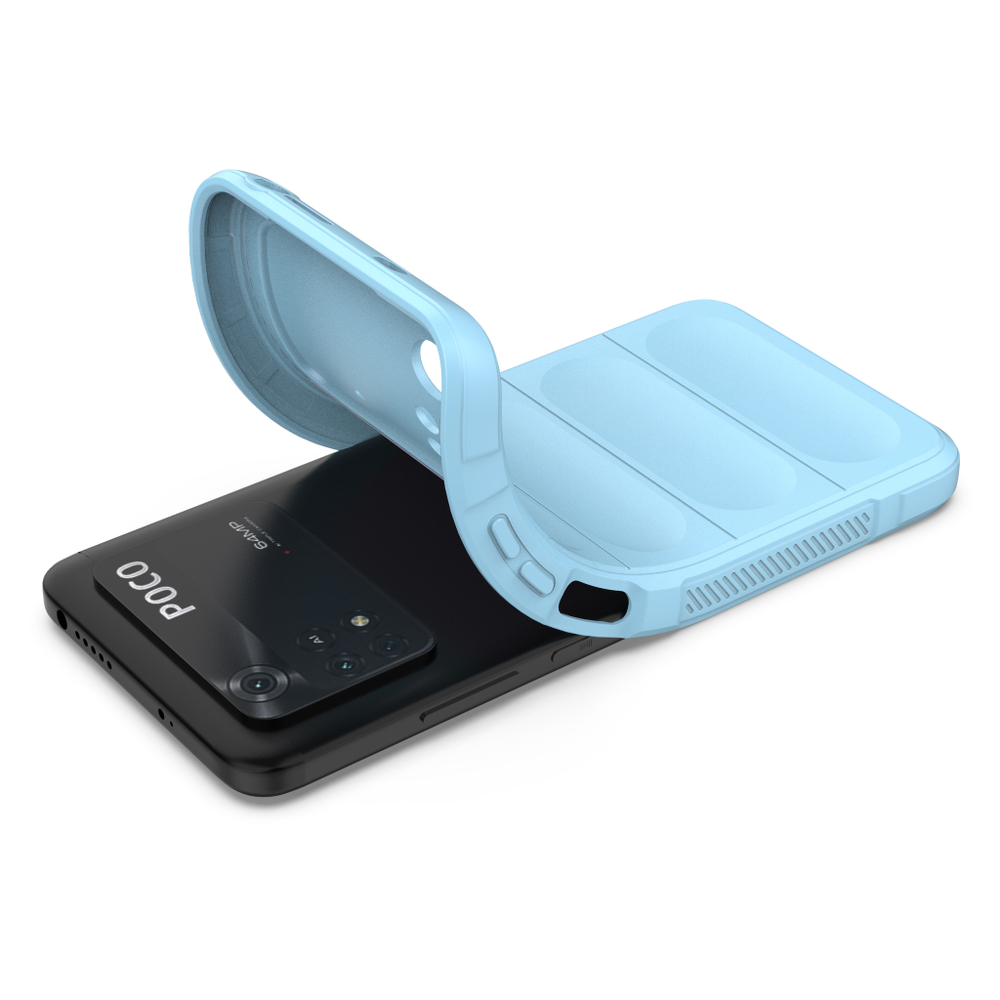 Противоударный чехол Flexible Case для Poco M4 Pro 4G