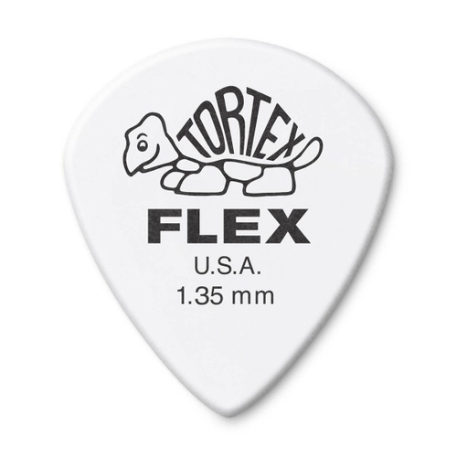 Dunlop 468P135 Tortex Flex Jazz III 12Pack медиаторы, толщина 1.35 мм, 12 шт.