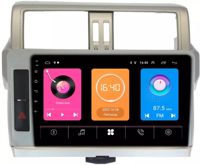 Магнитола для Toyota Land Cruiser Prado 150 2014-2017 - GT10-1057 на Android 10