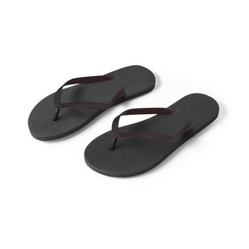 MAUPITI L / XL. Удобные тапочки с подошвой из PE и ремешками из PVC