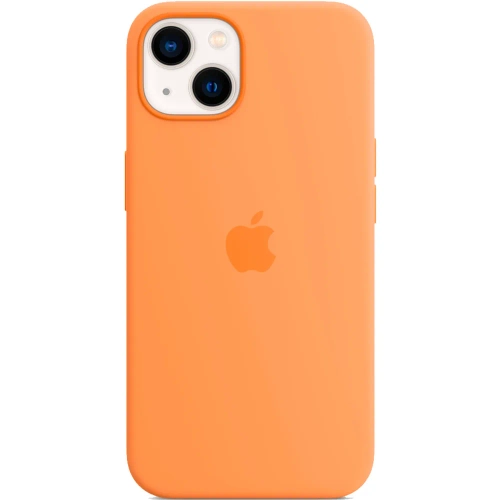 Силиконовый чехол с поддержкой MagSafe Apple Silicone Case для iPhone 13, Marigold (Весенняя мимоза)
