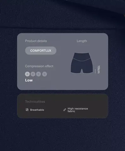 Высокие шорты Comfortlux, 10 см - OYSHO