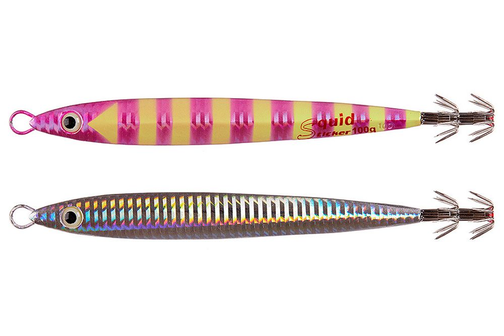 Кальмарница ASARI Squid Sticker 125гр #01 Pink-Lumo