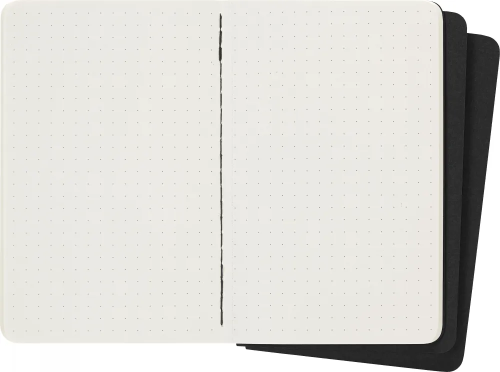 Блокнот Moleskine cahier journal Pocket 90x140мм пунктир 3 шт (QP314) 6