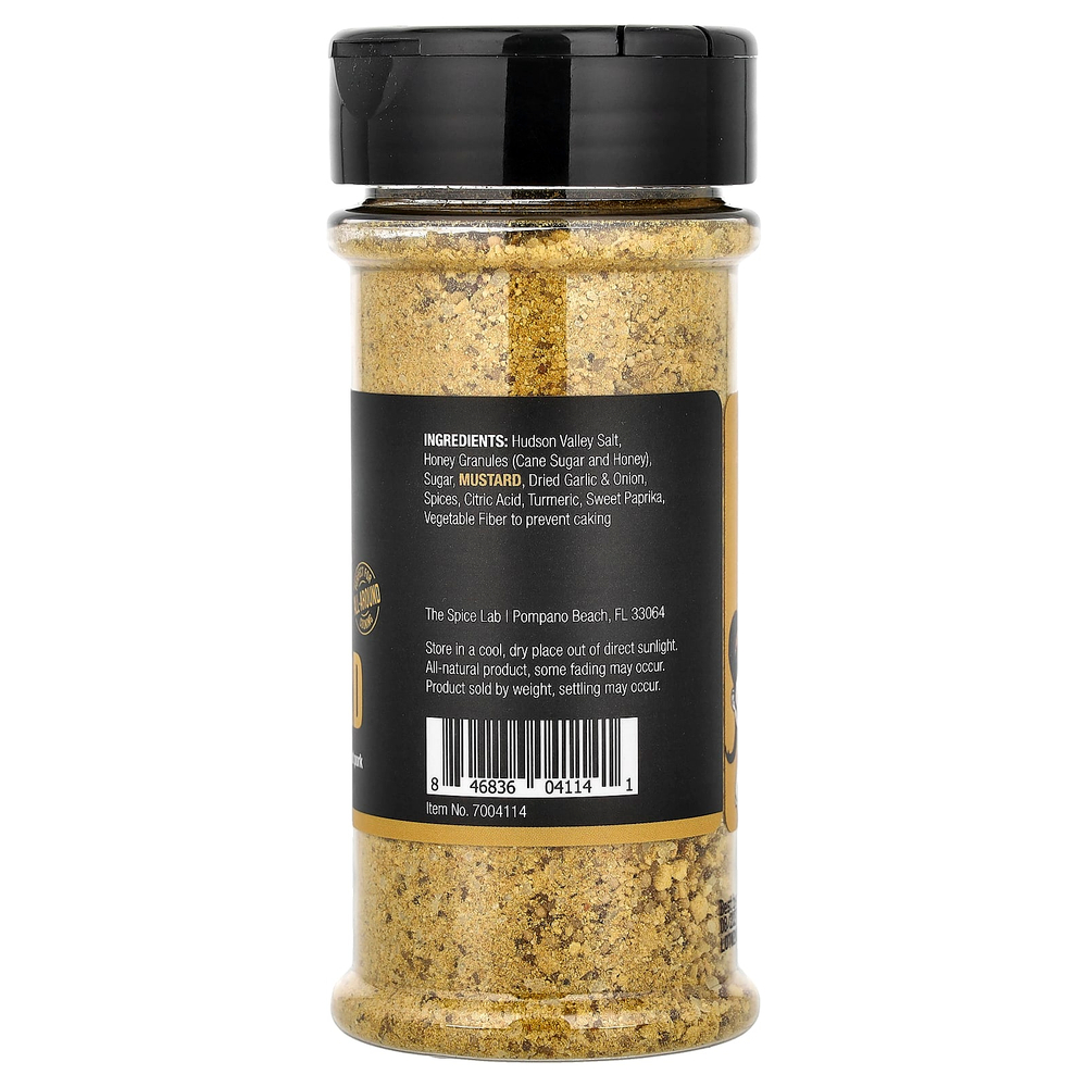 The Spice Lab, Медовая горчица по-деревенски, 6 унций (170 г)