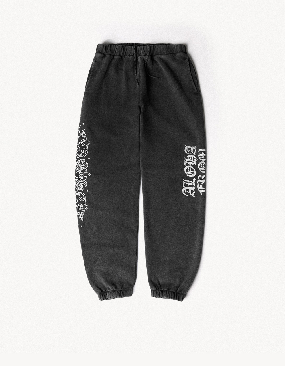 Мужские брюки-джоггеры ARIES X BERSHKA с эффектом стирки - BERSHKA